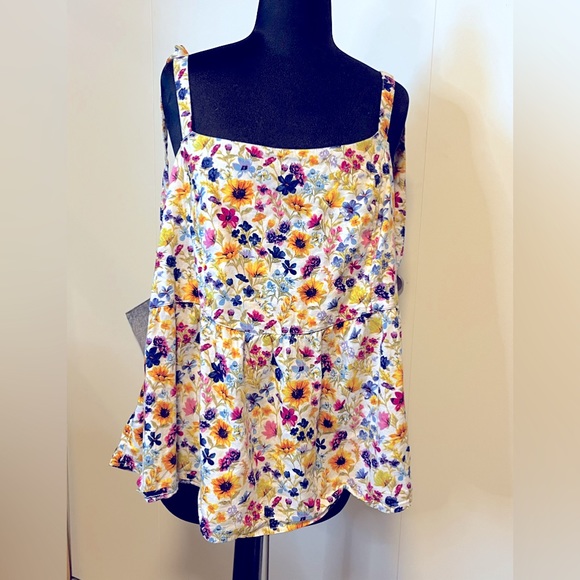 Old Navy Tank Top with Shoulder Ties - Picture 1 of 5